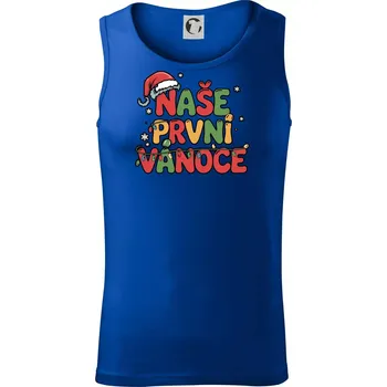 Naše první Vánoce - Tílko pánské Core - XL ( Královská modrá )