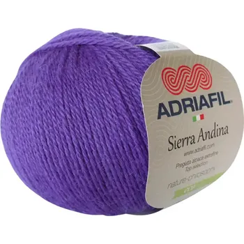 Příze Adriafil Sierra Andina 45 Fialová (Alpaková příze Sierra Andina Viola)