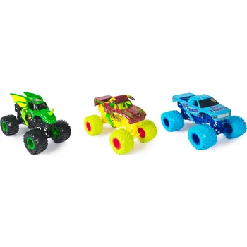 autíčko Spinmaster Sběratelský kovový model Monster Truck, Grave Digger, assort, 1:24 MONSTER JAM