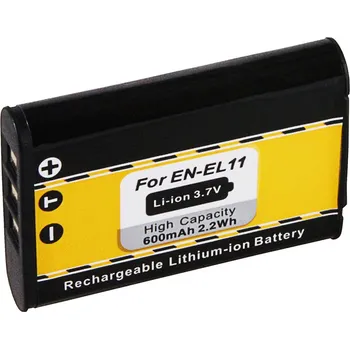 Patona Baterie EN-EL11 pro Nikon CoolPix 550 / Pentax Optio L50 / Olympus FE-370, 600 mAh