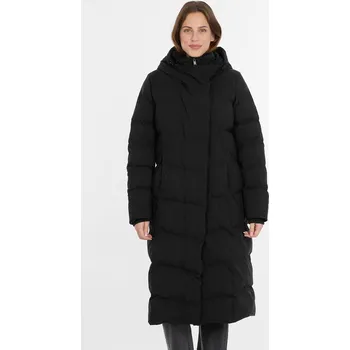 RAGWEAR bunda - Pavla Long Black (1010) velikost: M