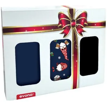 Souprava dámského spodního prádla EVONA a.s. Dárkový set trenek ELF Velikost: XXL