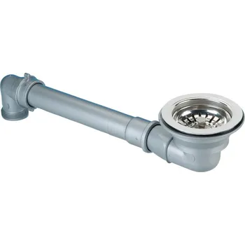 Sifon Kompaktní odtokový sifon Ø 90 mm s odnímatelným sítkem