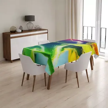 ubrus Sablio Ubrus Duhová květina - 90x90 cm