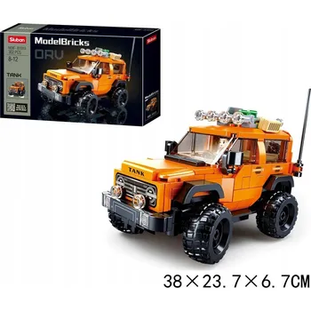 ostatní stavebnice STAVEBNICE SLUBAN SUV Wey Tank Otočná Kola 302 dílů