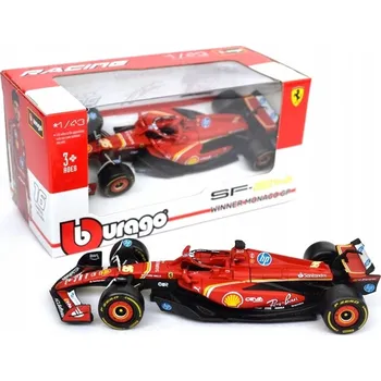 autíčko FORMULE F1 Ferrari SF-24 GP Monaco 2024 Charles Leclerc 1:43 BBURAGO 18-36843