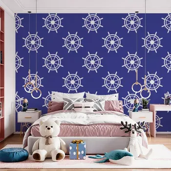 Tapeta Sablio Tapeta Bílá kormidla - 125x75 cm