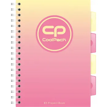 Sešit B5 s linkami CoolPack, 100 listů