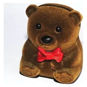 Dárková krabička Dárková krabička medvídek (Dárková sametová krabička medvídek)