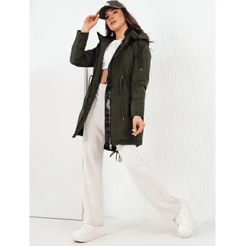 Dámská parka Dámská bunda parka VERCHA TY4259 Barva: Zelená, Velikost: M