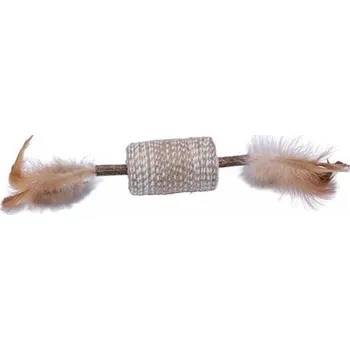 Hračka pro kočku Hračka cat Quapas! plast barel s peřím Hůlka A.K.