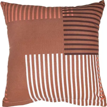 DADKA VRACOV Povlak na polštář bavlna Patrik hnědý Rozměr: 40x50