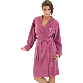 Dámský župan Dorota Dámský župan froté Hannah starorůžový Velikost: 4XL
