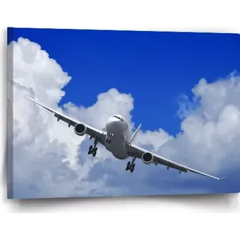 Obraz Sablio Obraz Letadlo při přistání - 60x40 cm