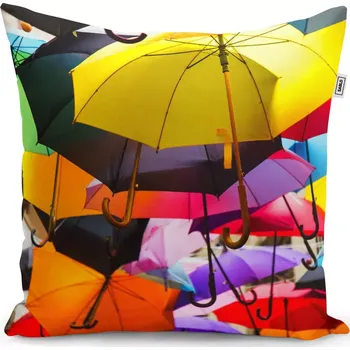 Polštář Sablio Polštář Deštníky - 50x50 cm