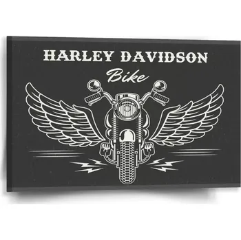 Obraz Sablio Obraz Harley-Davidson S křídly - 60x40 cm