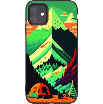 Pouzdro na mobilní telefon Picasee silikonový černý obal pro Apple iPhone 11 - Whistler