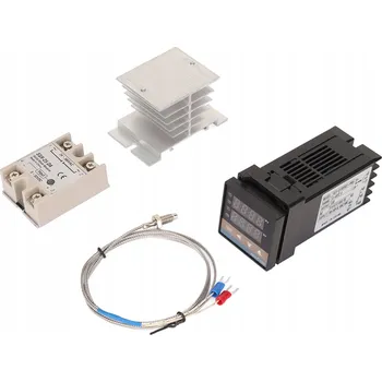 DIGITÁLNÍ PID TERMOSTAT SADA TERMOČLÁNKU RELÉ