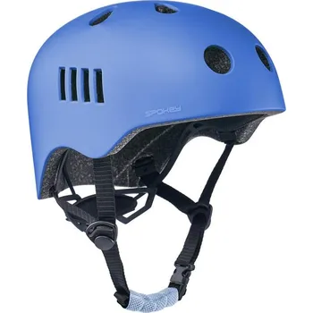Cyklistická přilba Helma na kolo, inline, skate, freeride Spokey PUMPTRACK, navy 53-57cm