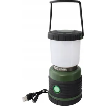 Stojací lampa Kempingová lampa Brunner dobíjecí 73 W 1000 lm s USB, zelená