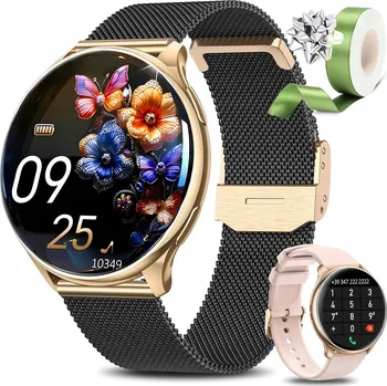 Hodinky Chytré Hodinky Rubicon Bianka V30 zlaté