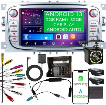 IP kamera ANDROID RÁDIO 2GB 32GB FORD MONDEO GALAXY FOCUS C-MAX S-MAX Galaxy II KUGA