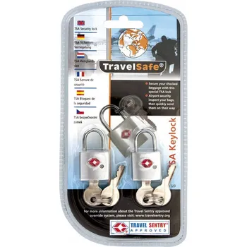 Visací zámek Zámek na zavazadla Travellock Key TSA Travel Safe