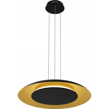 STROPNÍ SVÍTIDLO STROPNÍ SVÍTIDLO ČERNÁ ZLATÁ LED 30W 3000K-4000K-6000K