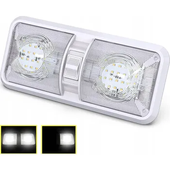 Tuning LED LAMPA DO AUTA VNITŘNÍ STROPNÍ SE SPÍNAČEM 7.5W 12V