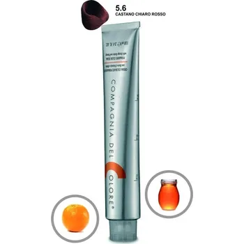 Barva na vlasy Compagnia Del Colore barva na vlasy 5.6 100 ml