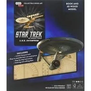 IncrediBuilds: Star Trek: U.S.S. Enterprise Book and 3D Wood Model – Insight Editions (EN)