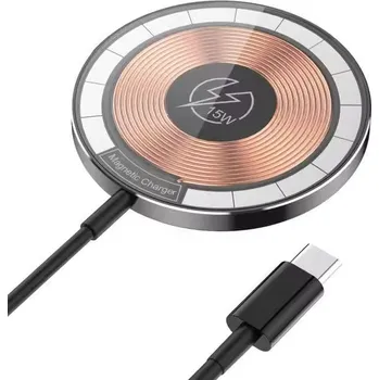 1stCOOL QI přenosná nabíječka, MagSafe, Transparent