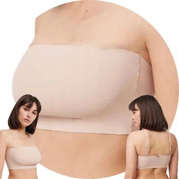 Podprsenka Ysabel Mora 10110 tělová béžová Podprsenka speciální Bandeau bez ramínek