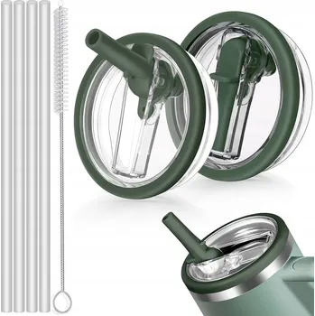 Víčko na hrnek Stanley 40oz/1,1L 2 kusy + 4 brčka SE ZÁVITEM