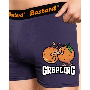 Trenýrky Bastard Grepling boxerky Blue Navy