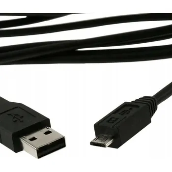 Datový kabel PremiumCord microUSB 3m (5-pin) černý ku2m3f