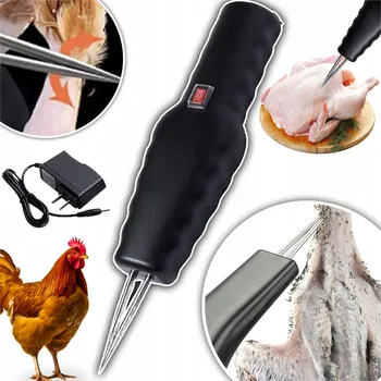 Skubarka na drůbež elektrický pro kuřata, kachny, husy, krůty - škubačka peří