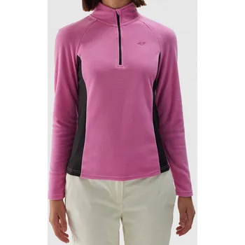 Dámské oblečení 4F Dámské termo prádlo polar fleece (vrchní díl) - růžové S