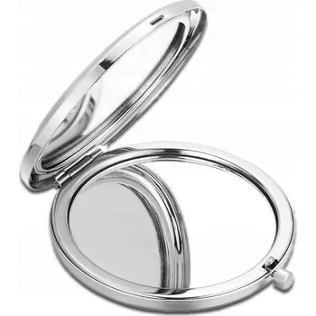 Kosmetické zrcátko Kapesní zrcátko bílé Ecarla