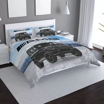 Povlečení Sablio Povlečení AMG auto - 140x220 / 90x70