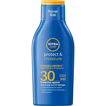 Přípravek na opalování NIVEA SUN Protect & Moisture Hydratační balzám na opalování SPF 30, 100 ml