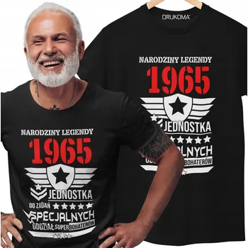 Pánské oblečení Tričko k 60. narozeninám DÁREK K NAROZENINÁM ZROZENÍ LEGENDY s ročníkem