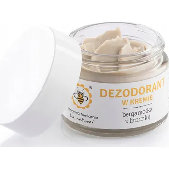 Miodowa Mydlarnia Přírodní MINI Krémový Deodorant Bergamotka Limetka 20g