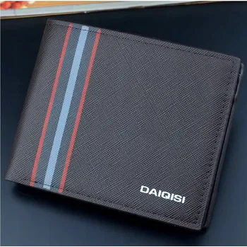 Peněženka Pánská peněženka Daiqisi Sage - Tmavě Hnědá KP-35896