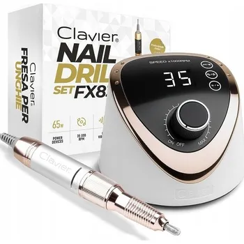 Bruska na nehty Super silná 65 W Profesionální Clavier FX830 Manikúra