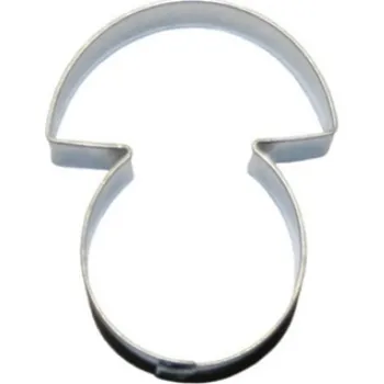 Vykrajovátko Smolík Cookie Cutters s.r.o. VYKRAJOVÁTKO- HŘÍBEK 39x50mm