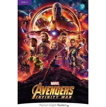 Cizí jazyk Pearson English Readers: Level 5 Marvel Avengers Infinity War Book + Code Pack