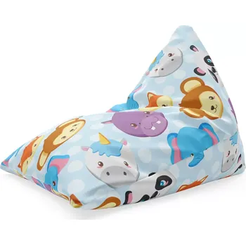 Sedací pytel Sablio Sedací vak Triangl Zoo pro děti: 120 x 100 x 100 cm