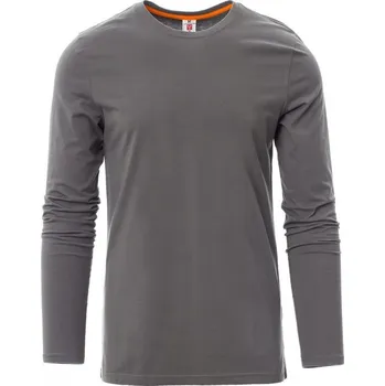 Pánské tričko Payperwear Bavlněné triko Pineta s bočními švy Barva: šedá ocelová, Velikost: XS