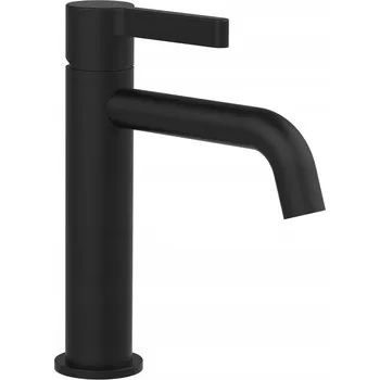 Vodovodní baterie Stojánková umyvadlová baterie Sapho ICONIC černá